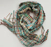 Bamboo Scarf - Handwoven - Summer Garden handwoven scarf Iron Springs Weaving Summer Garden Bamboo Scarf 