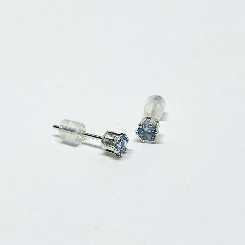 Aquamarine Birthstone Earrings - March Birthstone Earrings Jennifer Cervelli Jewelry 