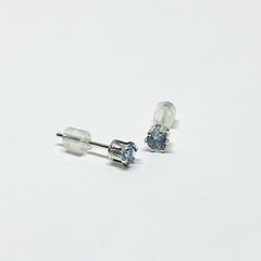 Aquamarine Birthstone Earrings - March Birthstone
