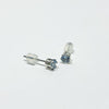 Aquamarine Birthstone Earrings - March Birthstone Earrings Jennifer Cervelli Jewelry 