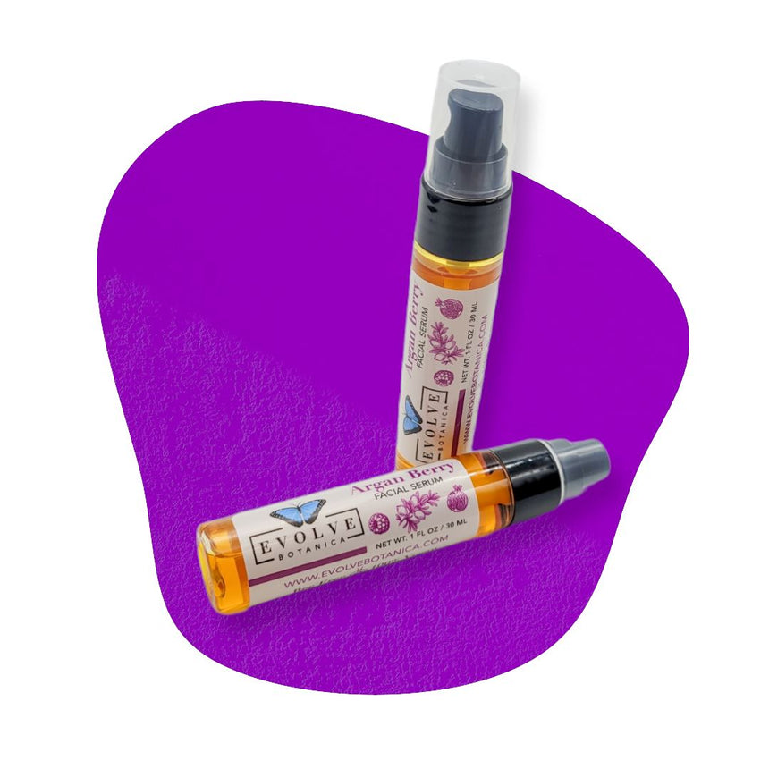 Argan Berry Facial Serum Skincare, Moisturizer Evolve Botanica Co 