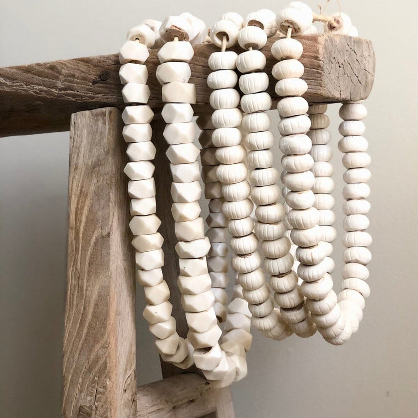 Artisan Bone Beads Home & Garden Centered Inc. Textured Bone 