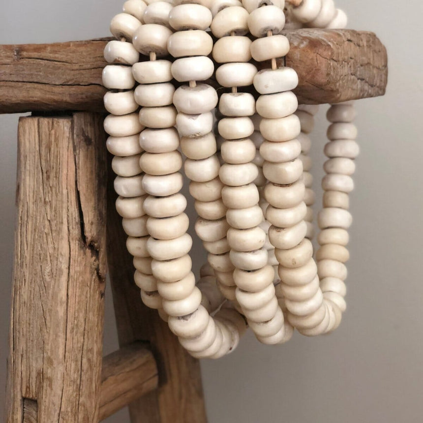 Artisan Bone Beads Home & Garden Centered Inc. Natural Bone 