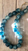 Artisan Recycled Glass Beads, X-Large Home & Garden Centered Inc. Multicolored- sea tones 