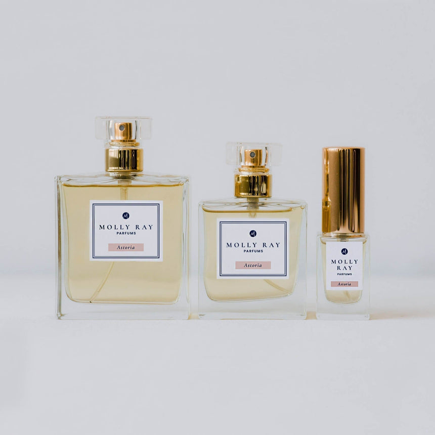 Astoria Eau de Toilette - 15 ml, 50 ml, 100 ml Astoria Eau de Toilette, perfume, scent, fragrance Molly Ray Parfums 