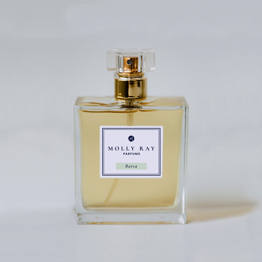 Barca Eau de Toilette - 15 ml, 50 ml, 100 ml Barca Eau de Toilette, perfume, scent, fragrance Molly Ray Parfums 100 ml Deluxe Size Eau de Toilette 