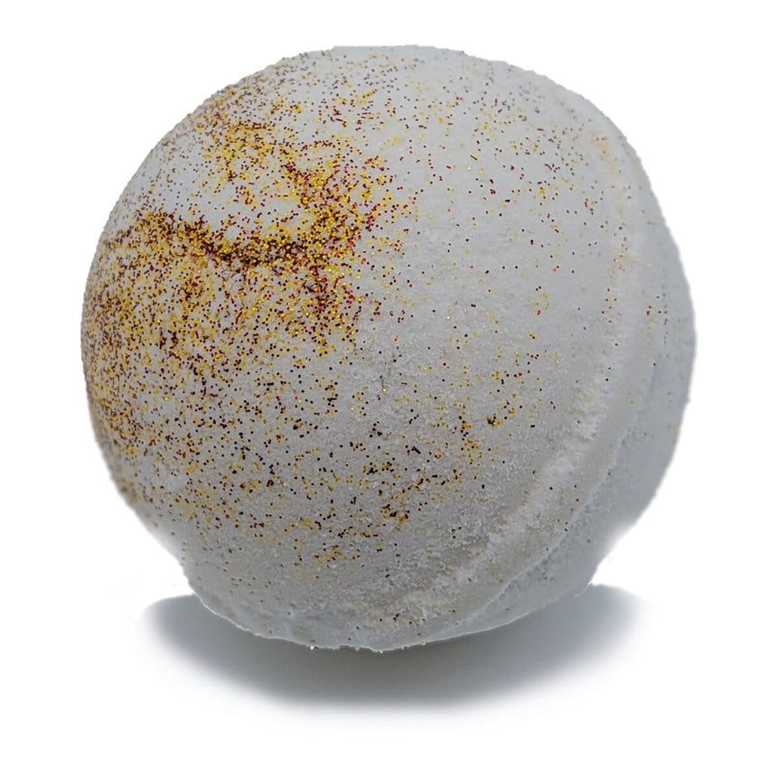 Bath Bomb - Chakra Collection - Quartz / Spiked Eggnog (Seasonal - Fall) Bath Bomb Evolve Botanica Co 
