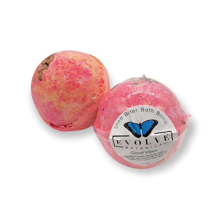 Bath Bomb - Good Vibes |Qty. 1 Bath Bomb Evolve Botanica Co 
