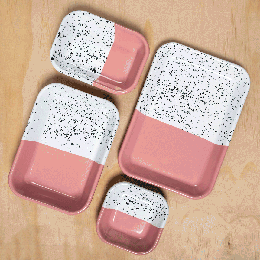 Mind-Pop Enamel Mezze Plates Set Home & Garden Darling Spring 