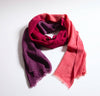 Aurora Cashmere Scarf accessories Lori Weitzner berry 