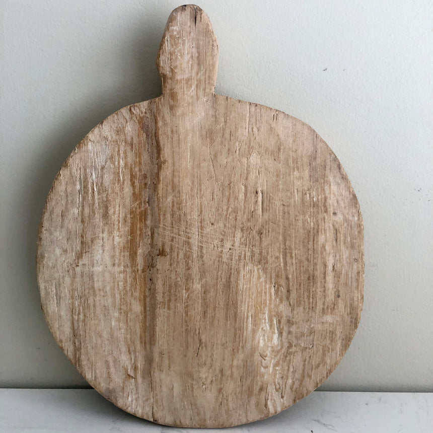 Vintage Chapati board, Handled Home & Garden Centered Inc. 