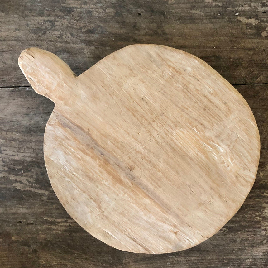 Vintage Chapati board, Handled Home & Garden Centered Inc. 