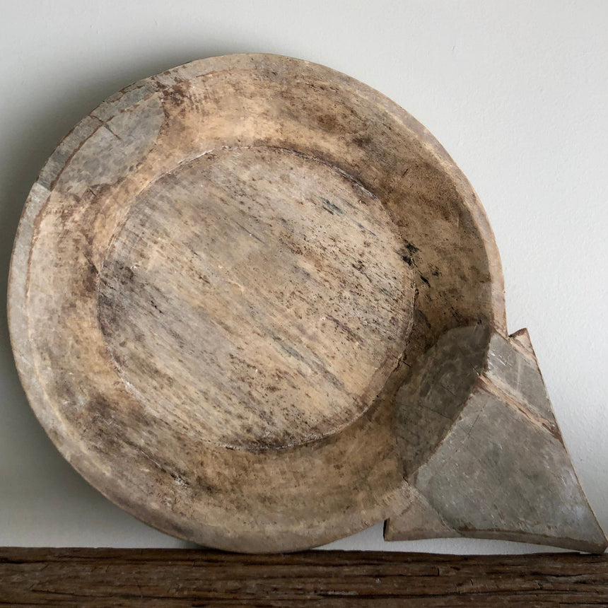 Vintage Wood Parat Bowl Home & Garden Centered Inc. 