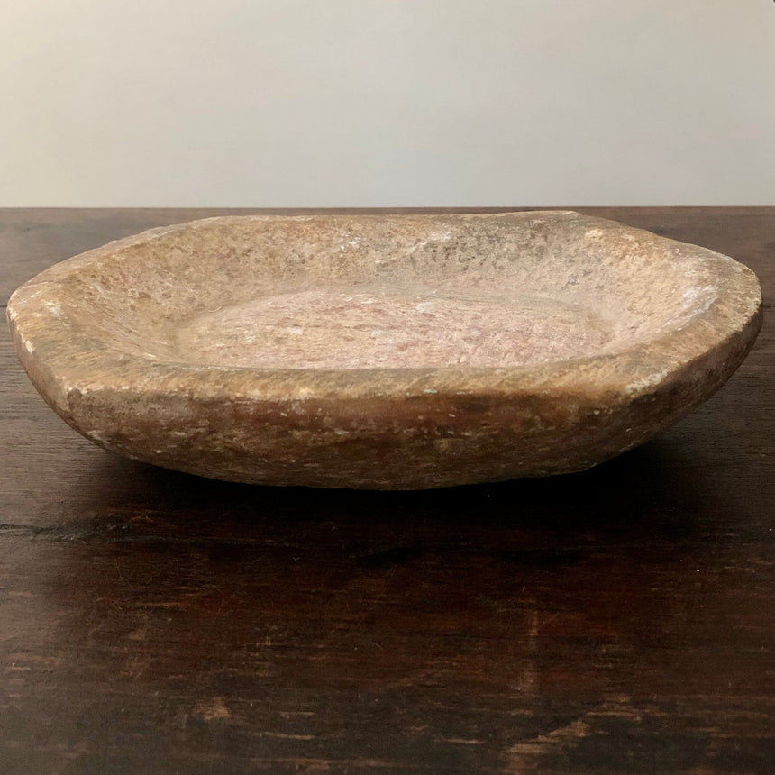 Vintage Handcarved Stone Bowl Home & Garden Centered Inc. 