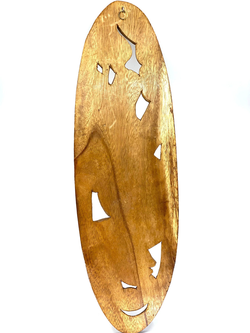 Vintage, Monkeypod, Hand Carved, Prosperity Fruits, Wooden Wall Plaque Home & Garden Sunsum® Intentional Living 