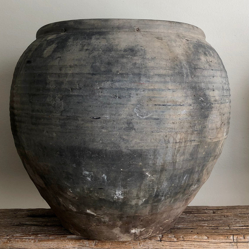 Vintage Clay Vessel, X-Large Home & Garden Centered Inc. 