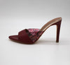 Berta Red Mules - 4" Heel Height footwear, shoes, pumps, mules, heels, handmade shoes, leather BLONDISH 