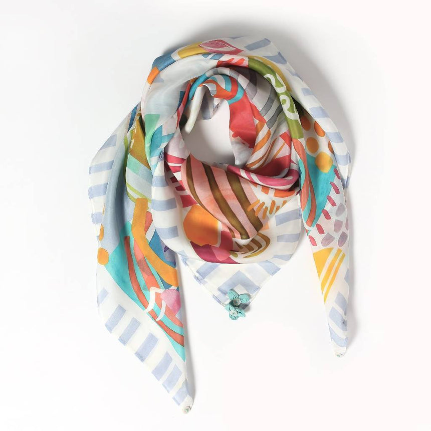 Watercolour Scarf SCARVES Vismaya 