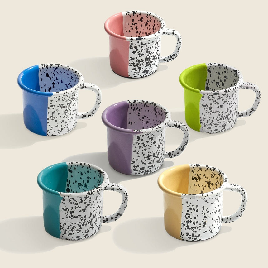 Mind-Pop Enamel Mug Set of 4 Home & Garden Darling Spring 