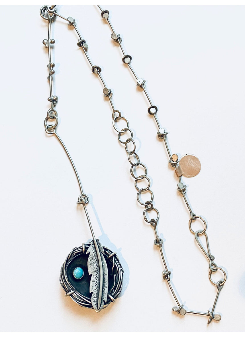 Walk in the Woods Necklace #1 Jewelry Huckleberry Designs 