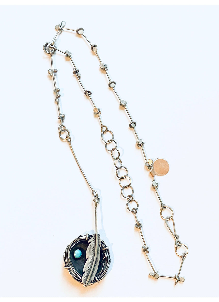 Walk in the Woods Necklace #1 Jewelry Huckleberry Designs 