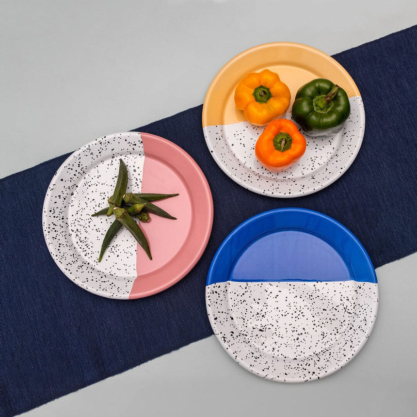 Mind-Pop Enamel Dinner Plate Set of 4 Home & Garden Darling Spring 