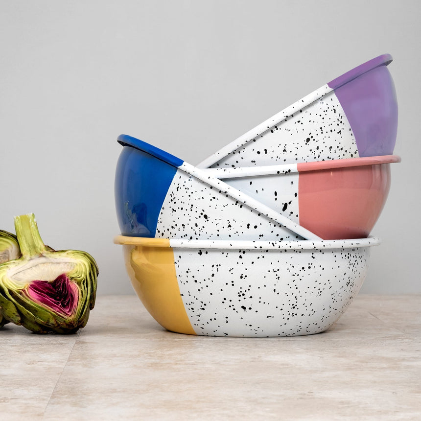 Mind-Pop Enamel Serving Bowl Home & Garden Darling Spring 
