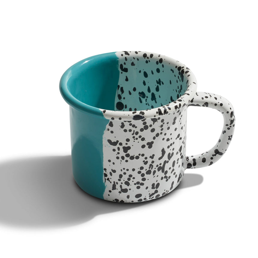 Mind-Pop Enamel Mug Home & Garden Darling Spring Turquoise 
