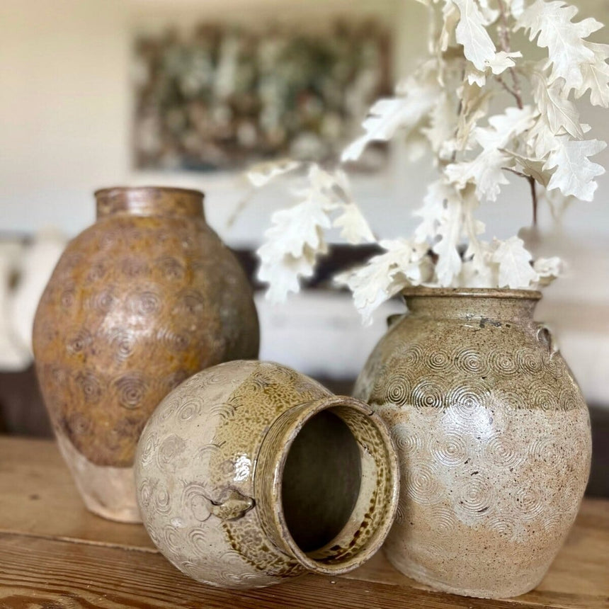 Vintage Clay Handled Vase Home & Garden Centered Inc. 