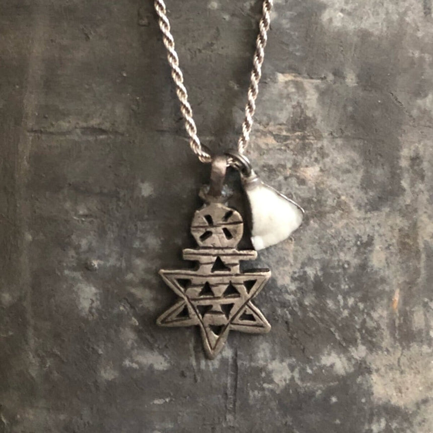 Vintage Coptic Cross Necklace Jewelry Centered Inc. 