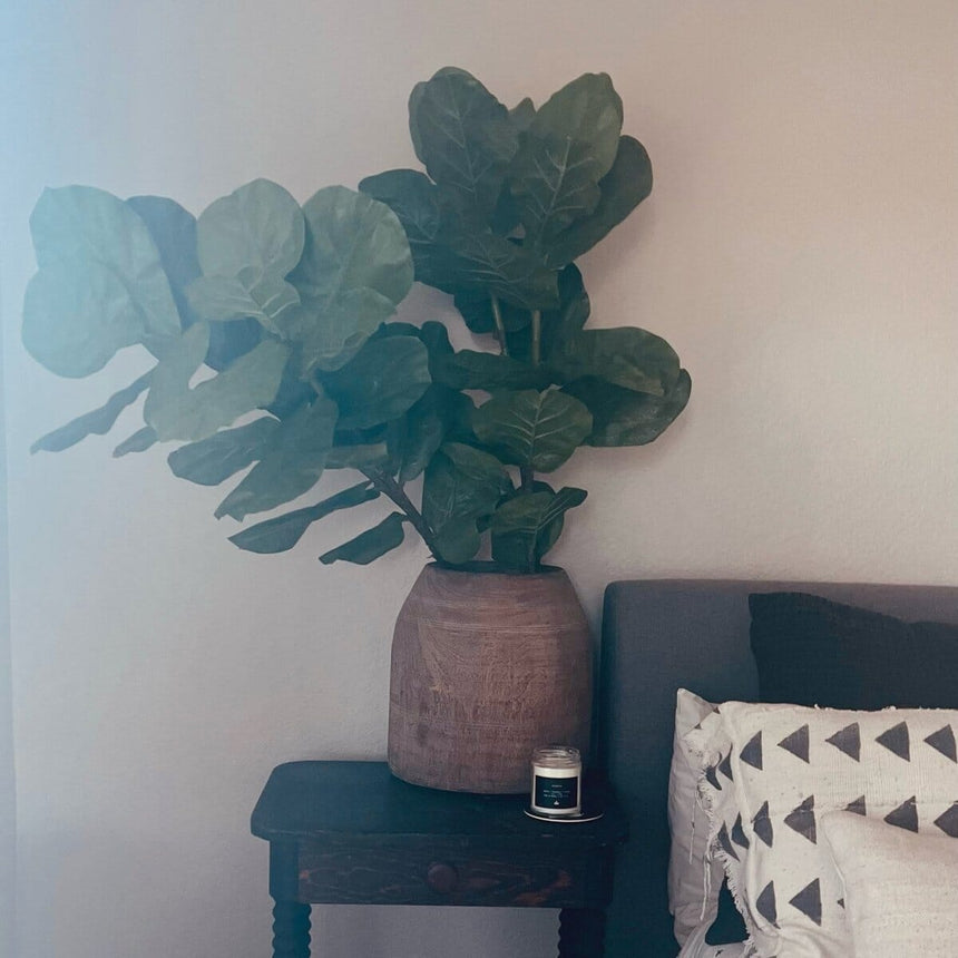 Vintage Raw Wood Planter, XLarge Home & Garden Centered Inc. 