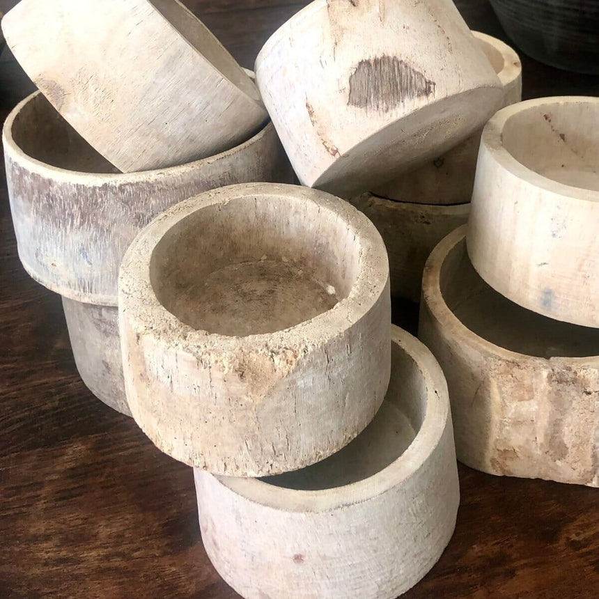 Vintage Wood Bucket, Small Home & Garden Centered Inc. 