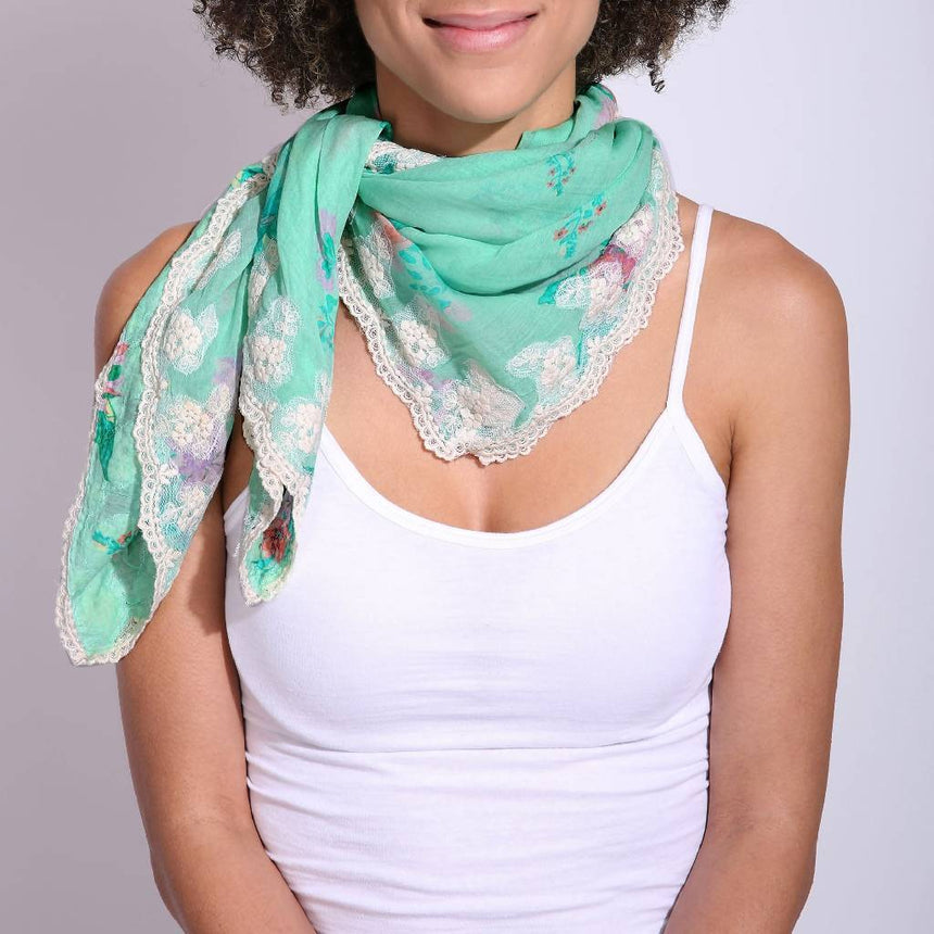 Bella Scarf Scarves Vismaya Green 
